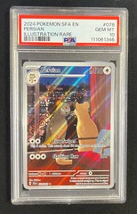 PSA 10 GEM MINT Persian 078/064 Shrouded Fable Pokemon Graded Card